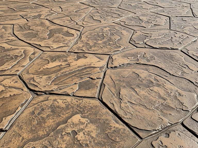 stamped concrete