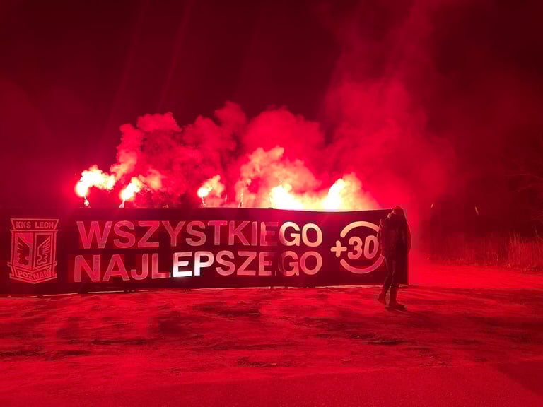 prezent na urodziny dla kibica lech poznań 30 urodziny