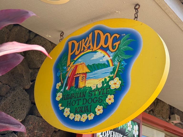 puka dog best local eats in kauai
