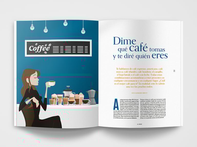 diseño editorial, ilustracion, infografia