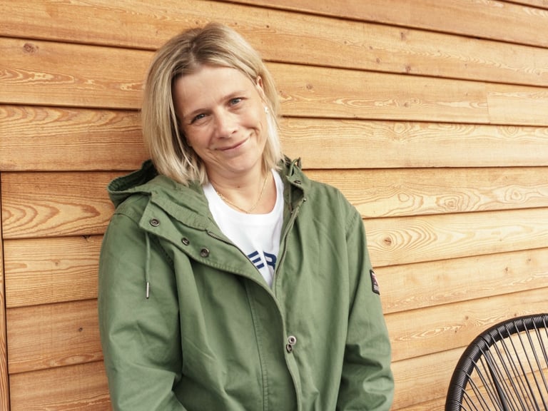 Anja Neuberg, Inhaberin der Naturpension Max-Hütte