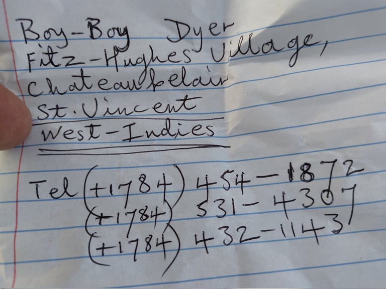 Boy-Boy Visitenkarte