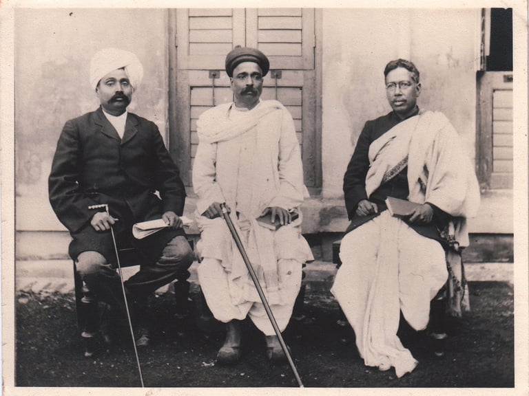 the famous "Lal Bal Pal" triumvirate alongside Bal Gangadhar Tilak and Bipin Chandra Pal