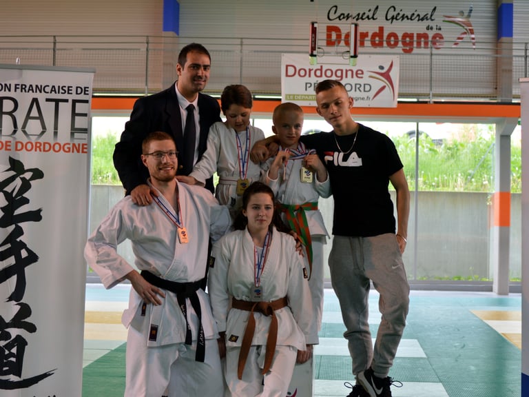 Podium Coupe de France Taï-Jitsu 2019