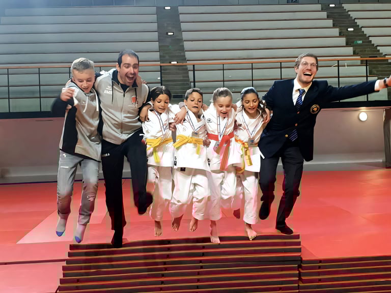 Podium Coupe de France Taï-Jitsu 2022
