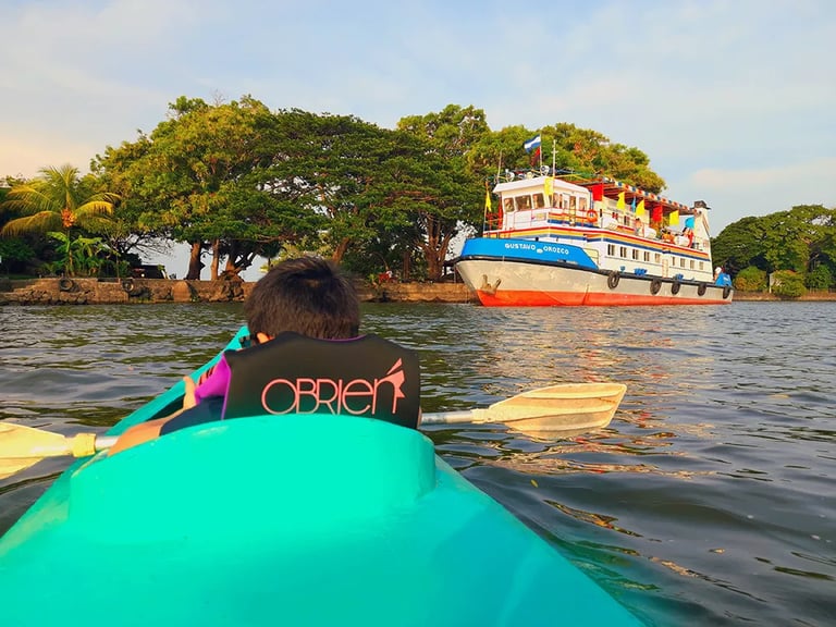 Kayak in the isletas