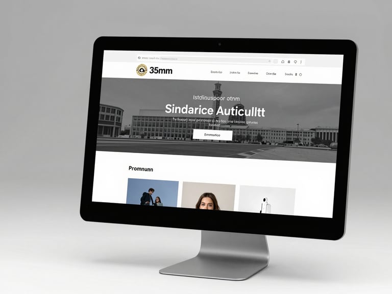 Site institucional profissional desenvolvido pela Perform Sites para empresas