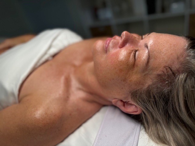 The Glow after a chemical peel. Chemical peel for hyperpigmentation.