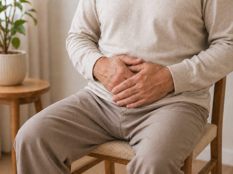 Gentle nervous system regulation and body awareness for pelvic floor recovery.