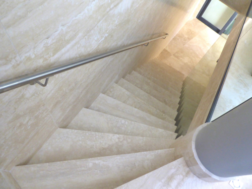 Wholesale natural stone travertine for stairs