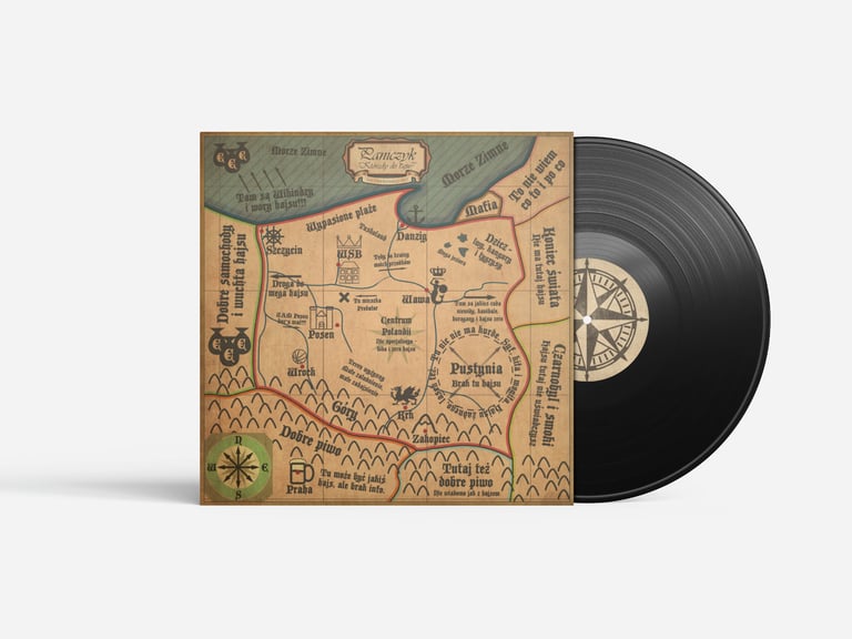 Paniczyk vinyl album in a sleeve front cover