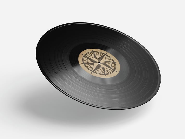 Paniczyk vinyl album label