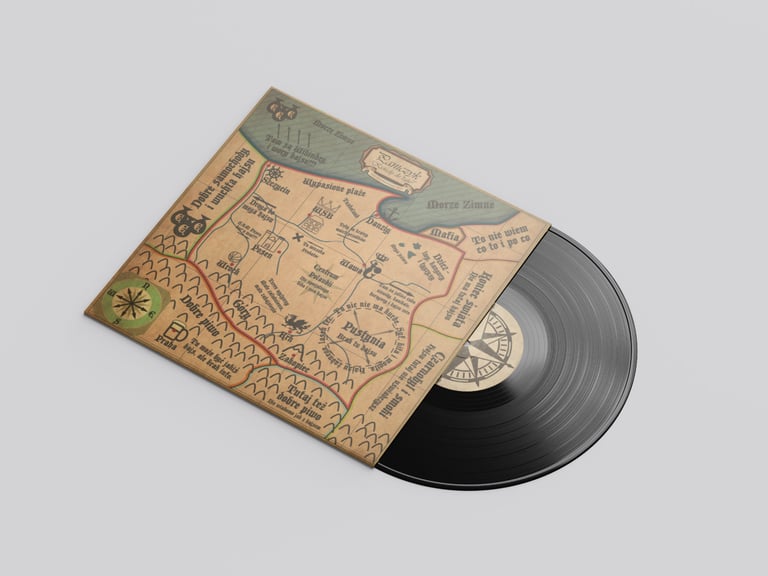 Paniczyl vinyl album front cover