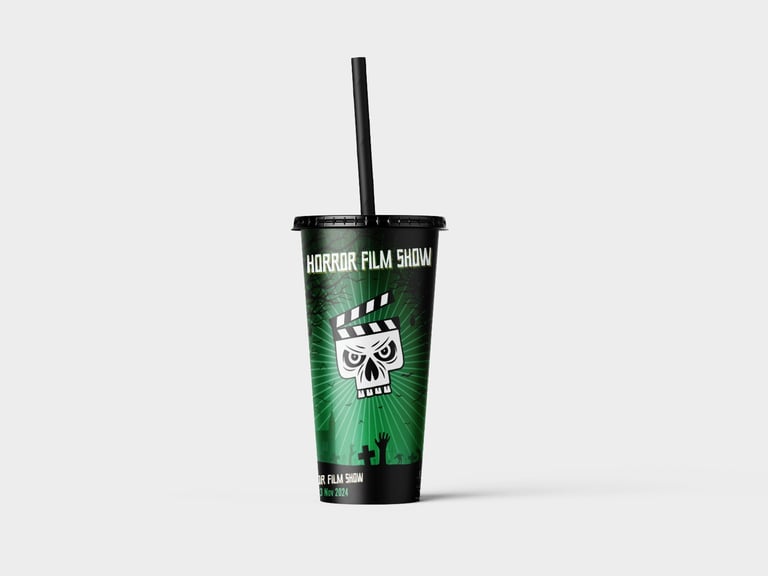 Horror Film Show drink cup