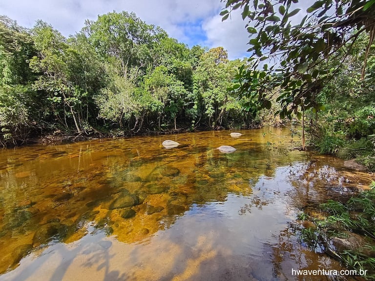 Água cristalina e Mata Preservada na Vargem do Braço
