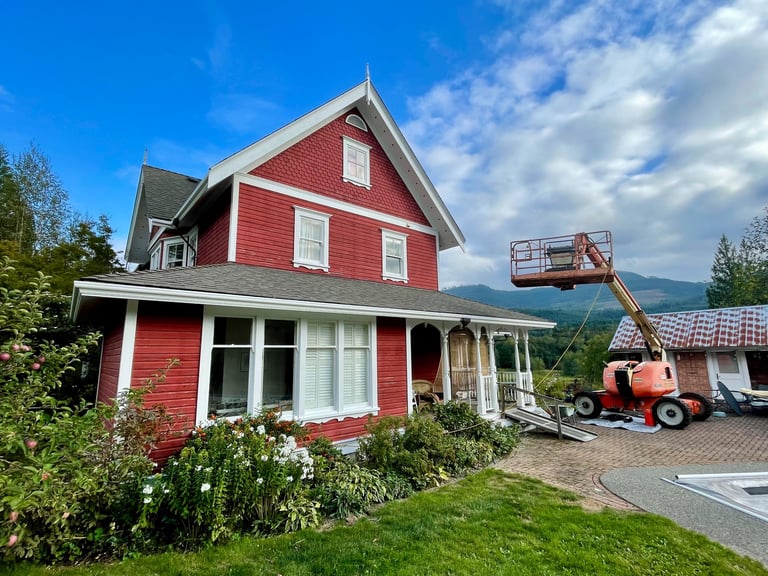 Exterior house painting Duncan & Cowichan Valley