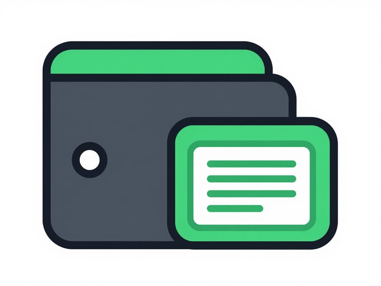 Clean vector diagram showing a decentralized wallet icon connected to a smart contract icon, with a clear boundary indicating no outflow to third-party platforms. Green and charcoal accents.