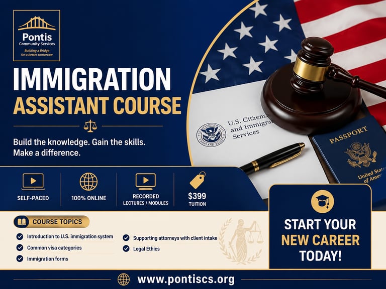 Immigration Assistant Course