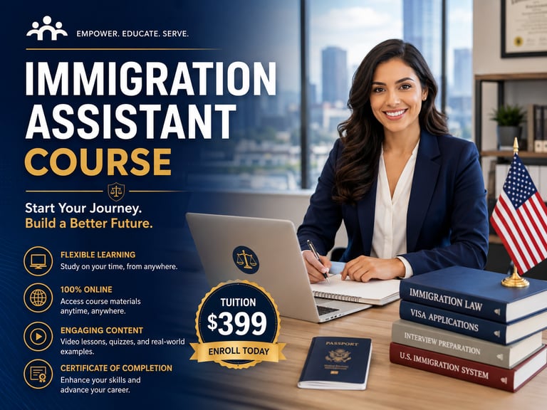 Immigration Assistant Course