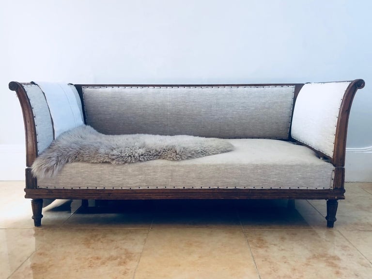 The Upholstery and Design Studio South Buckinghamshire - Linen Drop End Sofa