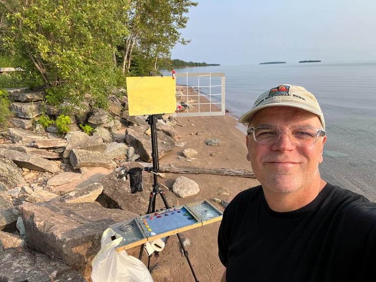 CAR June Mission: Testing the Nuance Filter against 200-foot iron-stained Lake Superior cliffs
