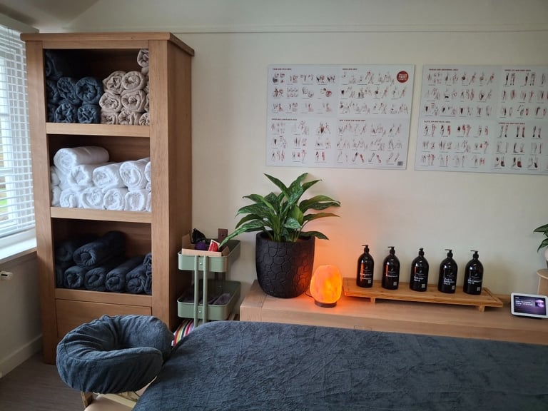 Massage behandelingkamer in Laren