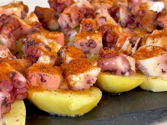 Tapas recipe Pulpo a la Gallega