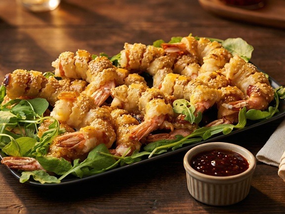 Mediterranean recipe for Shrimp bites