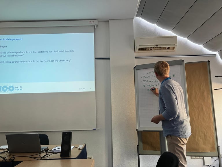 Workshop Podcast für das Lektorat bei Nils Schulz - DAAD Sommertreffen 2026