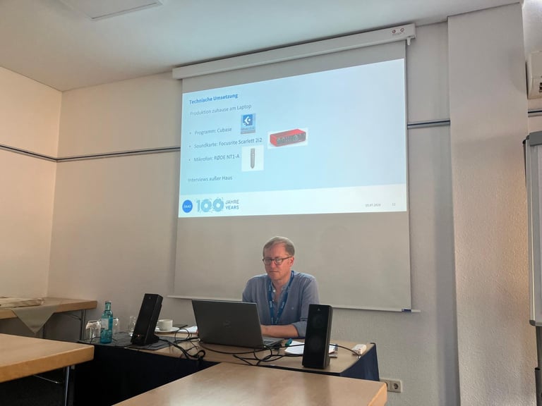 Workshop Podcast für das Lektorat bei Nils Schulz - DAAD Sommertreffen 2026