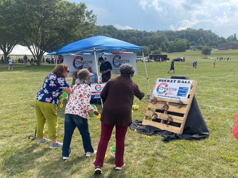 You are never too old to play games! Hardyston Day 2025.
