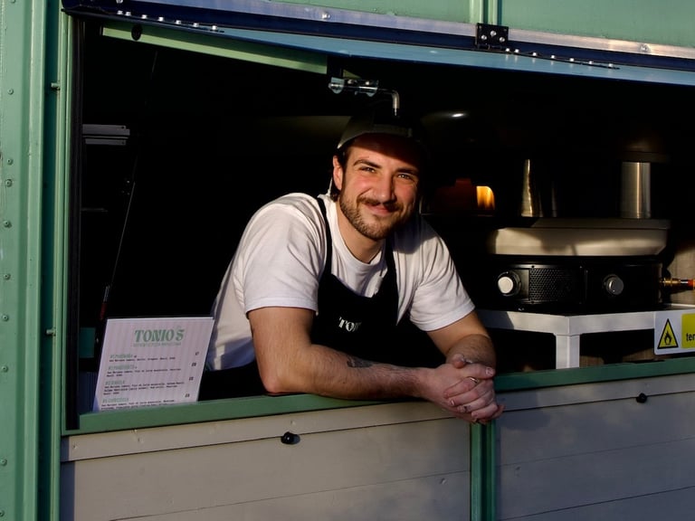 Tonio, owner of Tonio's Pizzeria