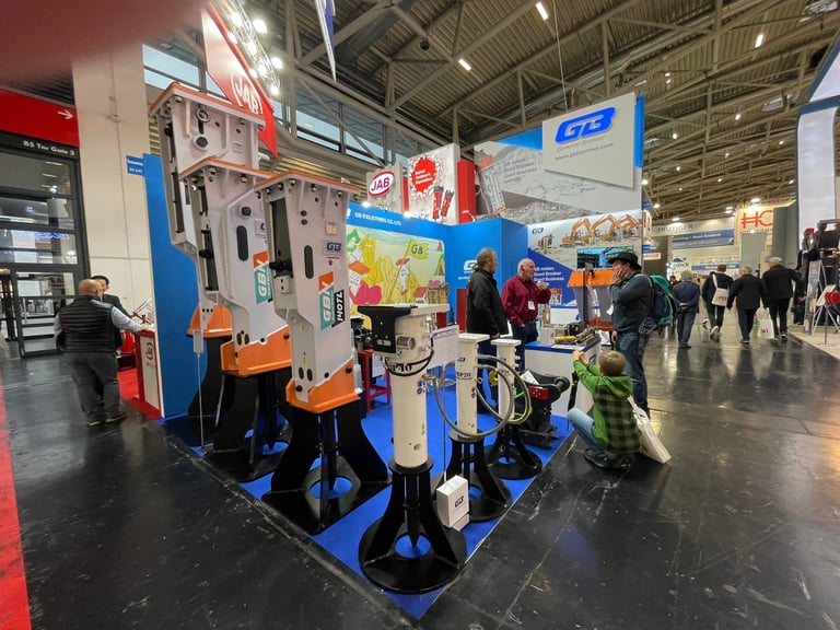 GB GBP SERIES ROCK BREAKERS