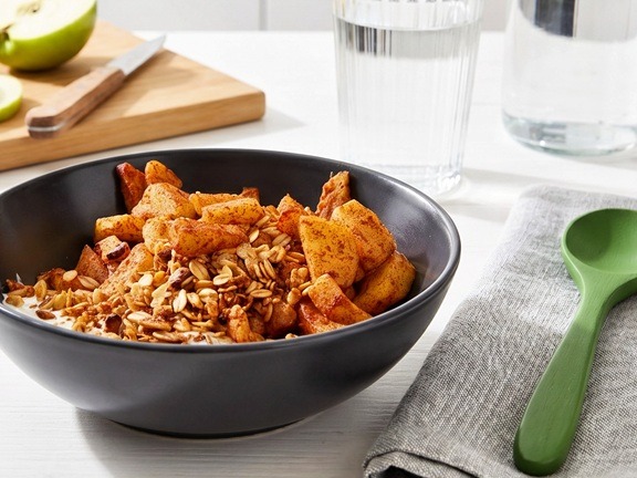 Come fare il crumble di mele per colazione