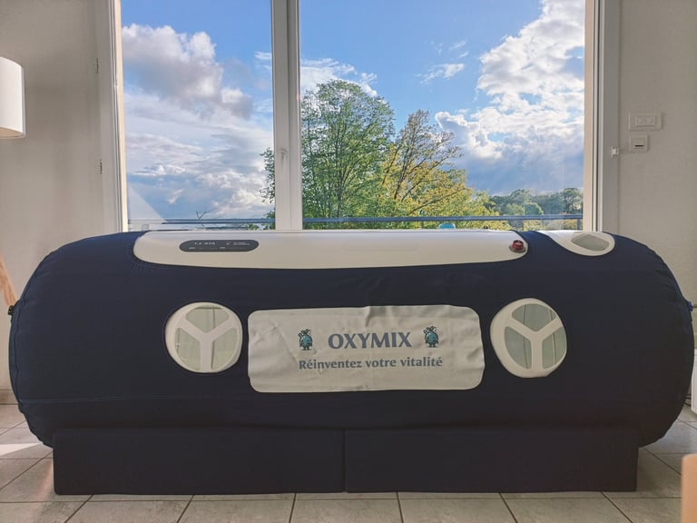 Chambre hyperbare souple installée à domicile