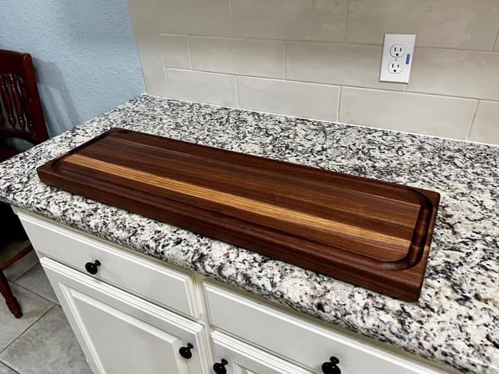 walnut chopping block
