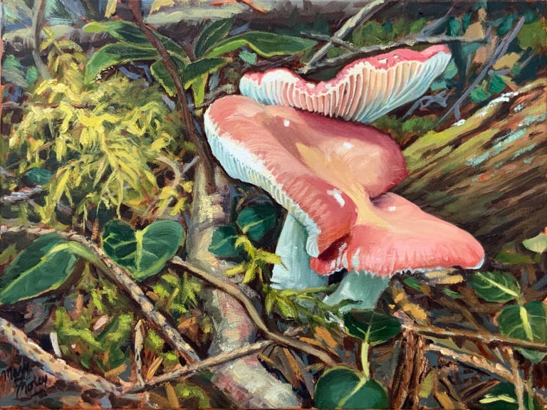 Love Flows  - Painting by Mary Morey