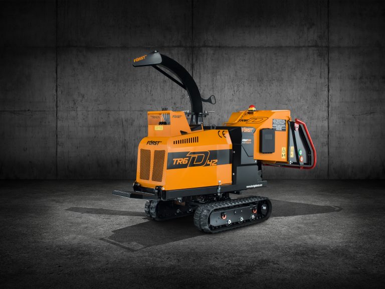 Jaudīgākais zaru smalcinātājs FORST TR6D 42 ZS dīzeļdegviela