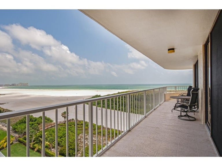 Southseas condo on marco island with wraparound balcony