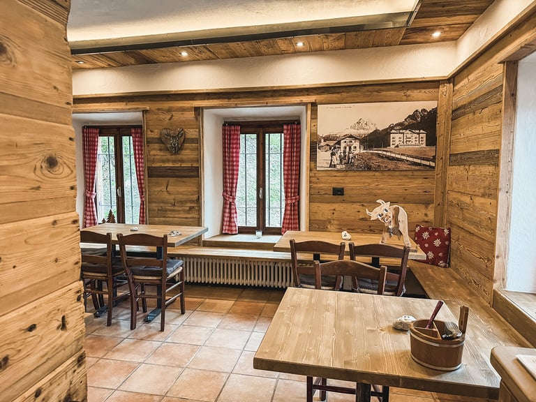 Sitzplatz im Restaurant
