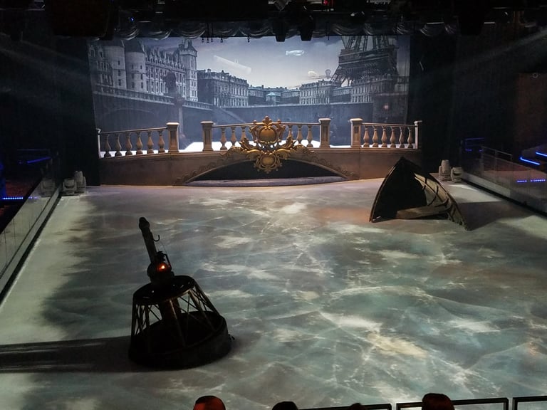 The Ice Show is about to begin on Harmony of The Seas
