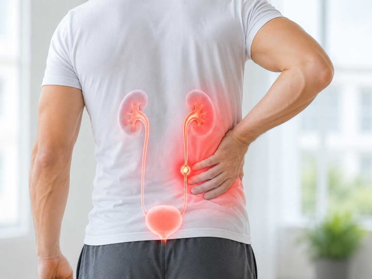 Renal stone pain relief