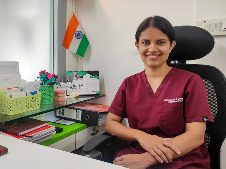 Dr. Meenakshi Gavankar Proprietor of Core Dental and orthodontic Clinic