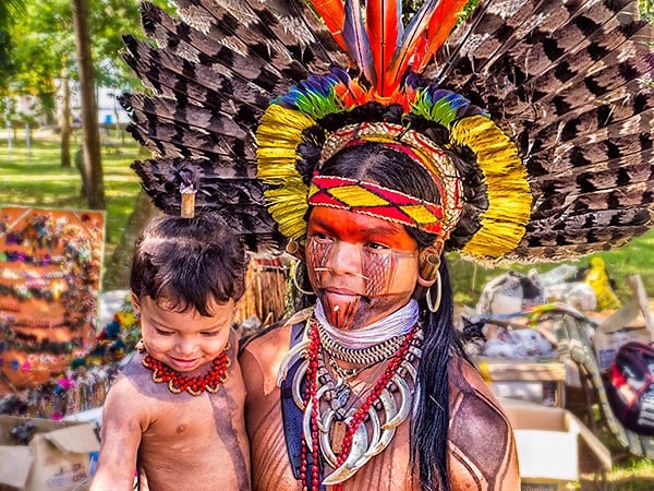O Festival Nacional da Cultura Indígena aconteceu em 2015, na cidade de Bertioga