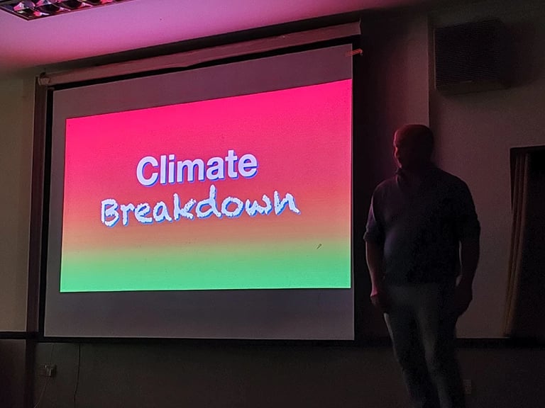 Doug Allan Warns of Climate Breakdown