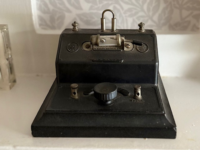 Ebonite Case, Brownie 2 Crystal Set, 1925