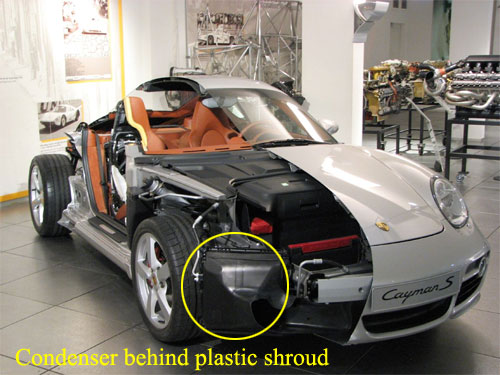 Porsche Cayman Condenser