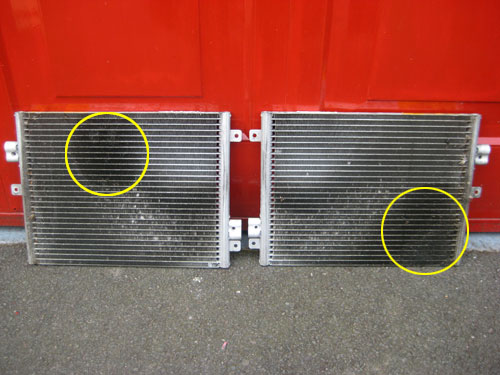 Leaking Porsche Condensers