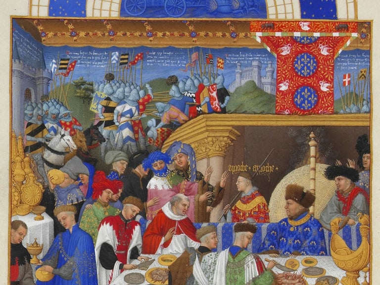 Les Très Riches Heures du Duc de Berry - Janvier