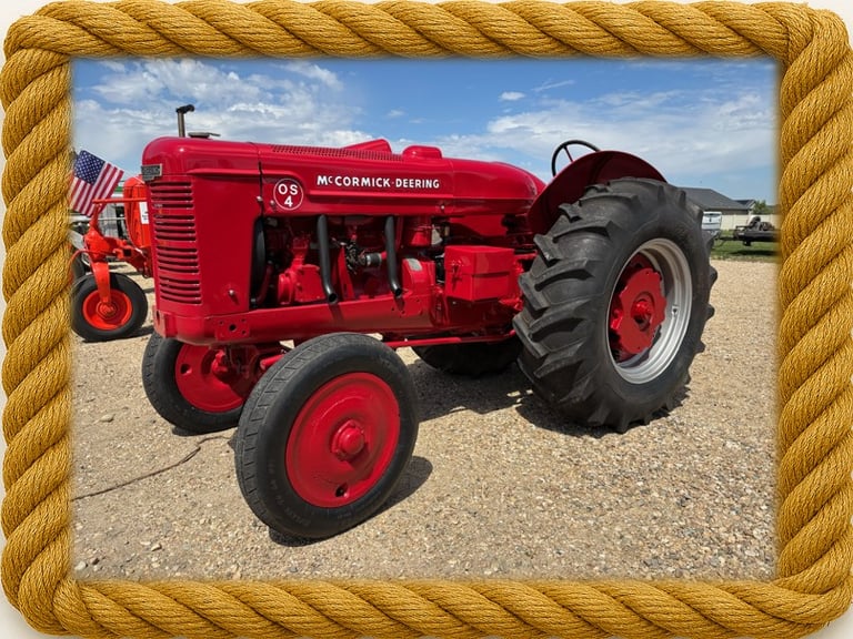 McCormick Deering OS4 tractor